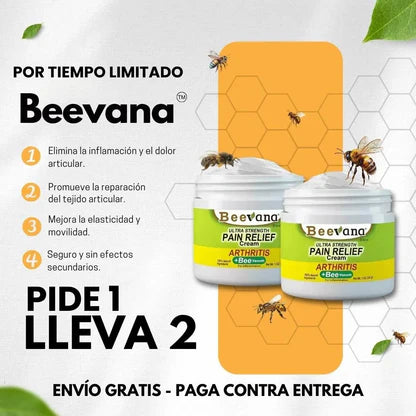 2x1 Crema Beevana para Articulaciones - Fórmula Avanzada