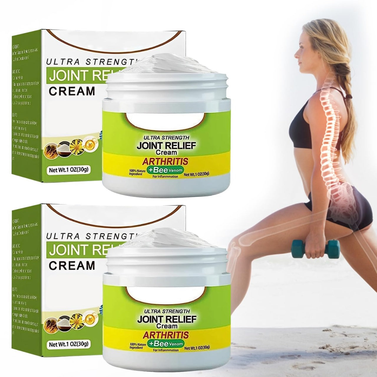 2x1 Beevana Crema para articulaciones y huesos